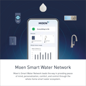 Moen Flo Smart Water Leak Detector, Drip or Flood Sensor Alarm for Home, 1-Pack, White, 920-004 - Image 7