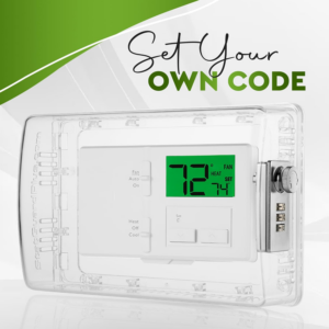 Statguardplus XL2 Universal Thermostat Cover with Combination Lock, Clear Thermostat Lock Box Includes Wall-Cover for Clean Look (Fits Thermostats 4.5 X 7 X 2.5). Keyless Too. - Image 6