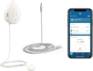 Moen Flo Smart Water Leak Detector, Drip or Flood Sensor Alarm for Home, 1-Pack, White, 920-004 - Image 22