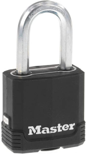 Master Lock Magnum Heavy Duty Outdoor Padlock with Key, Weather Resistant Body and Cut Safe Shackle Make Lock Perfect for Fences, Gates, Sheds, 2 Pack, M115XTLF - Image 9