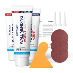 Drywall Repair Kit,2 Pack Wall Mending Agent,Wall Spackle with Scraper, Wall Surface Hole Fill Quick and Easy Solution - Image 13