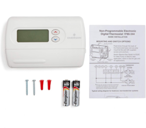 White-Rodgers Emerson 1F86-344 Non-Programmable Thermostat for Single-Stage Systems - Image 4