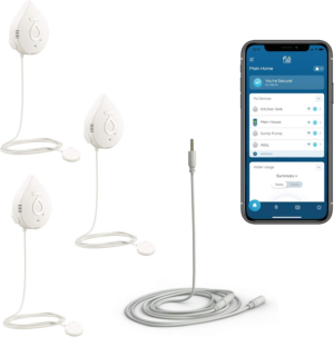 Moen Flo Smart Water Leak Detector, Drip or Flood Sensor Alarm for Home, 1-Pack, White, 920-004 - Image 21