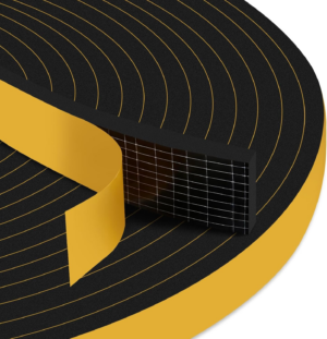 33Ft Door Weather Stripping, (1/2In X 1/4In), Strong Adhesive, Sound Proof, Door Insulation, Weatherproof Foam Tape for Doors, Weatherstripping for Doors Frames, Windows - Image 11