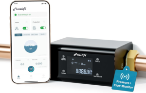 Frizzlife LP365 Smart Water Monitor and Automatic Shutoff - 0.01GPM Ultrasonic Micro Leak Detection, APP Wi-Fi Remote Control, Real-Time Flow/Temp Monitoring, 24/7 Water Usage Reports, 3/4" and 1" - Image 11