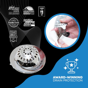 Tubshroom Ultra Revolutionary Bath Tub Drain Protector Hair Catcher/Strainer/Snare Stainless Steel, Single Pack - Image 3