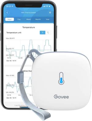 Govee Wifi Temperature Sensor H5179, Smart Hygrometer Thermometer with App Notification, 2 Years Data Storage Export, Remote Monitor for Room Greenhouse Incubator Wine Cellar, 2 Pack - Image 9