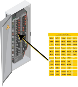Furnace Filter Air Whistle Alert & Circuit Breaker ID Tag | Outlet Caps Energy Saving Device | Heating & Air Conditioning Efficency - Image 5