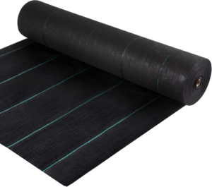 VEVOR Weed Fabric Barrier Heavy Duty, 4X300Ft 5.8Oz Weed Blocker Fabric, Woven Landscape Fabric, Garden Fabric Weed Barrier, Weed Control Fabric Ground Cover, Geotextile Fabric, Gardening Mat, Black - Image 9