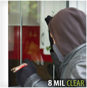 BDF S8MC Window Film Security and Safety 8 Mil Clear - 36In X 24Ft - Image 6