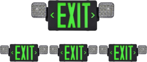TANLUX Red Exit Sign with Emergency Lights, LED Emergency Exit Light with Battery Backup, UL Listed, AC 120/277V, Commercial Emergency Lights Combo for Business - 1 Pack - Image 11