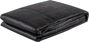 VEVOR Weed Fabric Barrier Heavy Duty, 4X300Ft 5.8Oz Weed Blocker Fabric, Woven Landscape Fabric, Garden Fabric Weed Barrier, Weed Control Fabric Ground Cover, Geotextile Fabric, Gardening Mat, Black - Image 10