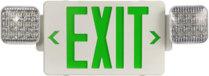 TANLUX Red Exit Sign with Emergency Lights, LED Emergency Exit Light with Battery Backup, UL Listed, AC 120/277V, Commercial Emergency Lights Combo for Business - 1 Pack - Image 8
