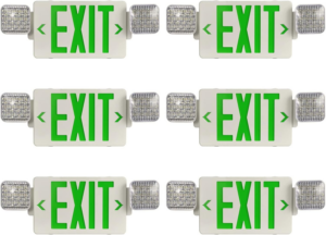 TANLUX Red Exit Sign with Emergency Lights, LED Emergency Exit Light with Battery Backup, UL Listed, AC 120/277V, Commercial Emergency Lights Combo for Business - 1 Pack - Image 20