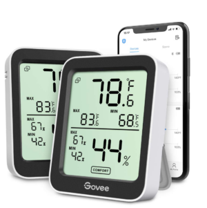 Govee Digital Hygrometer Indoor Thermometer Room H5075, Bluetooth Temperature Humidity Meter with 164Ft Remote App Control, Notification Alerts, 2 Years Data Storage Export for Bedroom, Wine Cellar - Image 11