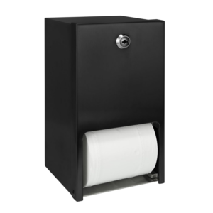 2 Roll Stainless Steel Commercial Toilet Paper Dispenser, Heavy Duty Wall Mount Tissue Holder with Lock for Restroom/Bathroom - Image 8