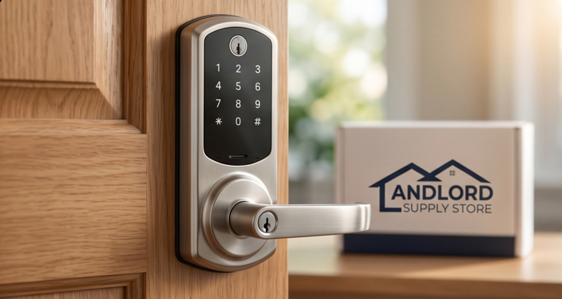 Door Smart Lock Landlord Supply Store photo